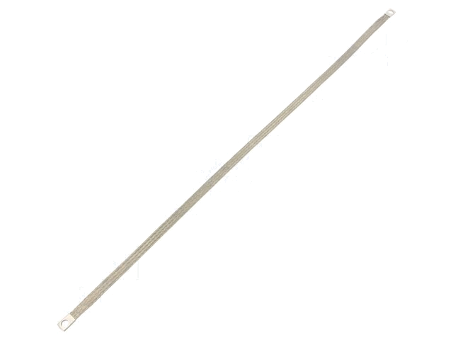 Vlechtwerk; tape; 6mm2; Ø1: 6,5mm; Ø2: 6,5mm; L: 0,5m; -20÷125°C Vlechtwerk; tape; 6mm2; Ø1: 6,5mm; Ø2: 6,5mm; L: 0,5m; -20÷125°C